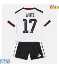 Billiga Tyskland Florian Wirtz #17 Hemmatröja Barn VM 2026 Kortärmad (+ Korta byxor)